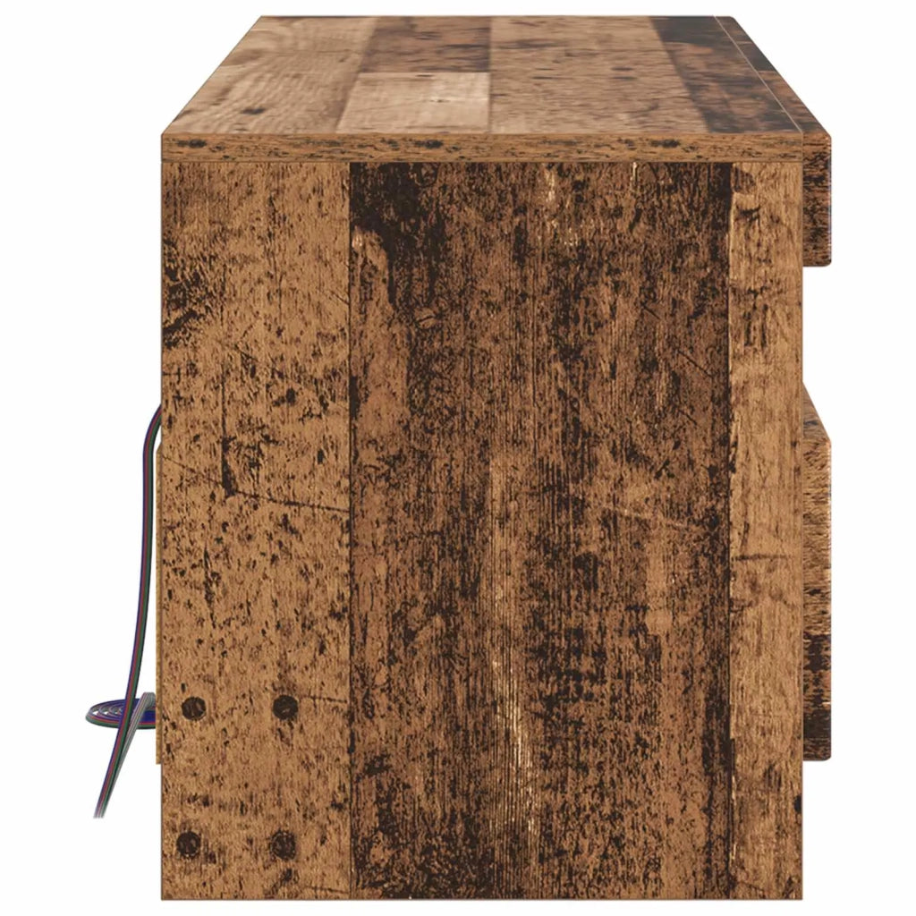 Mobile TV LED Legno antico Legno ingegnerizzato 897873