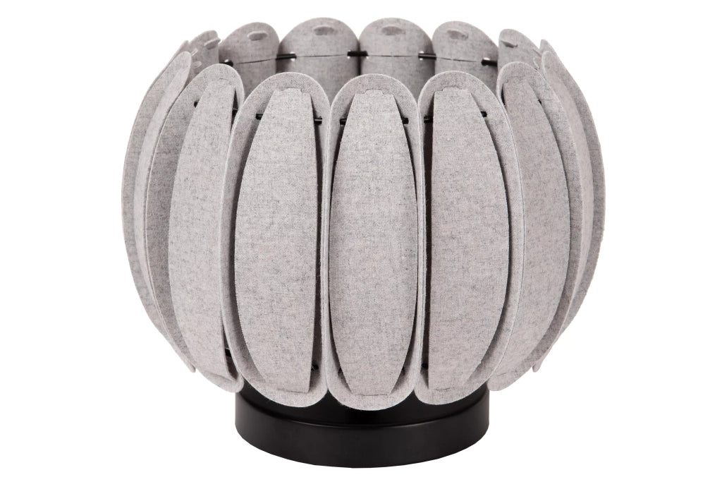 Lampada da tavolo moderna grigia Spencer E27 Lucide