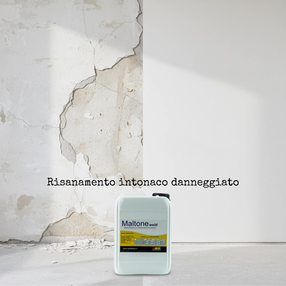 Maltone weld resina adesiva per malte e cemento *** formato 5 lt, confezione 1