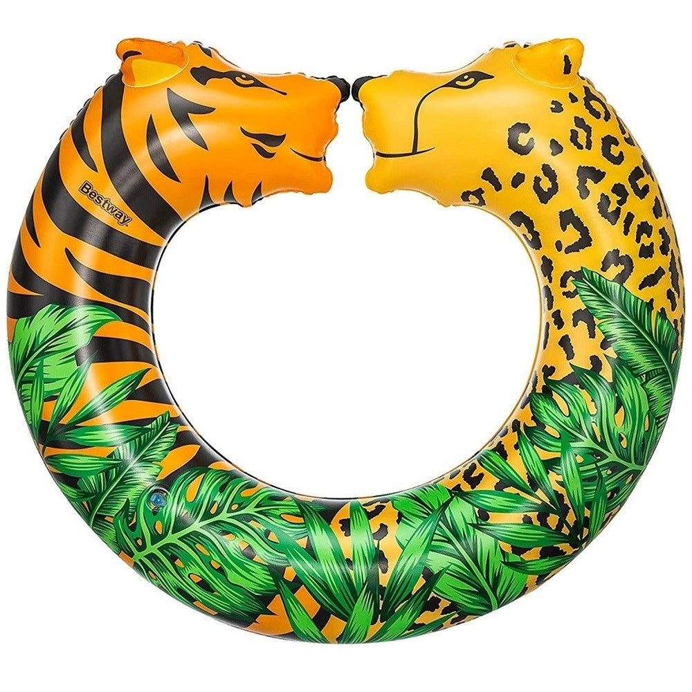 Trade Shop - Salvagente Aperto Fashion Jungle Dream 119cm Estate Spiaggia Lago Piscina 36360 -