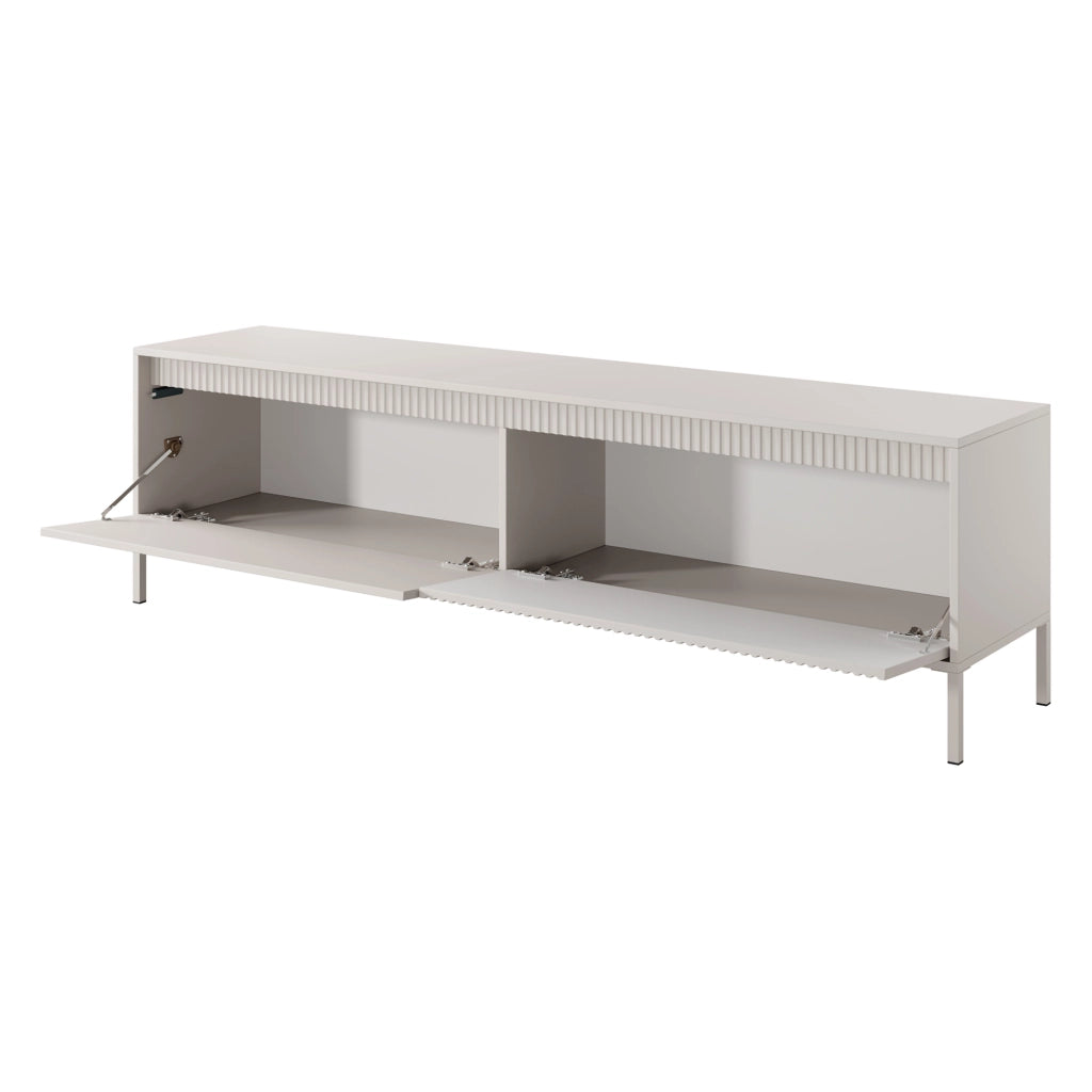 Kami, Mobile Porta tv un Ripiano, 187x40x53h cm Beige