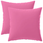 Federa 2 pcs HEERLEN Rosa 45 x 45 cm Poliestere 910528