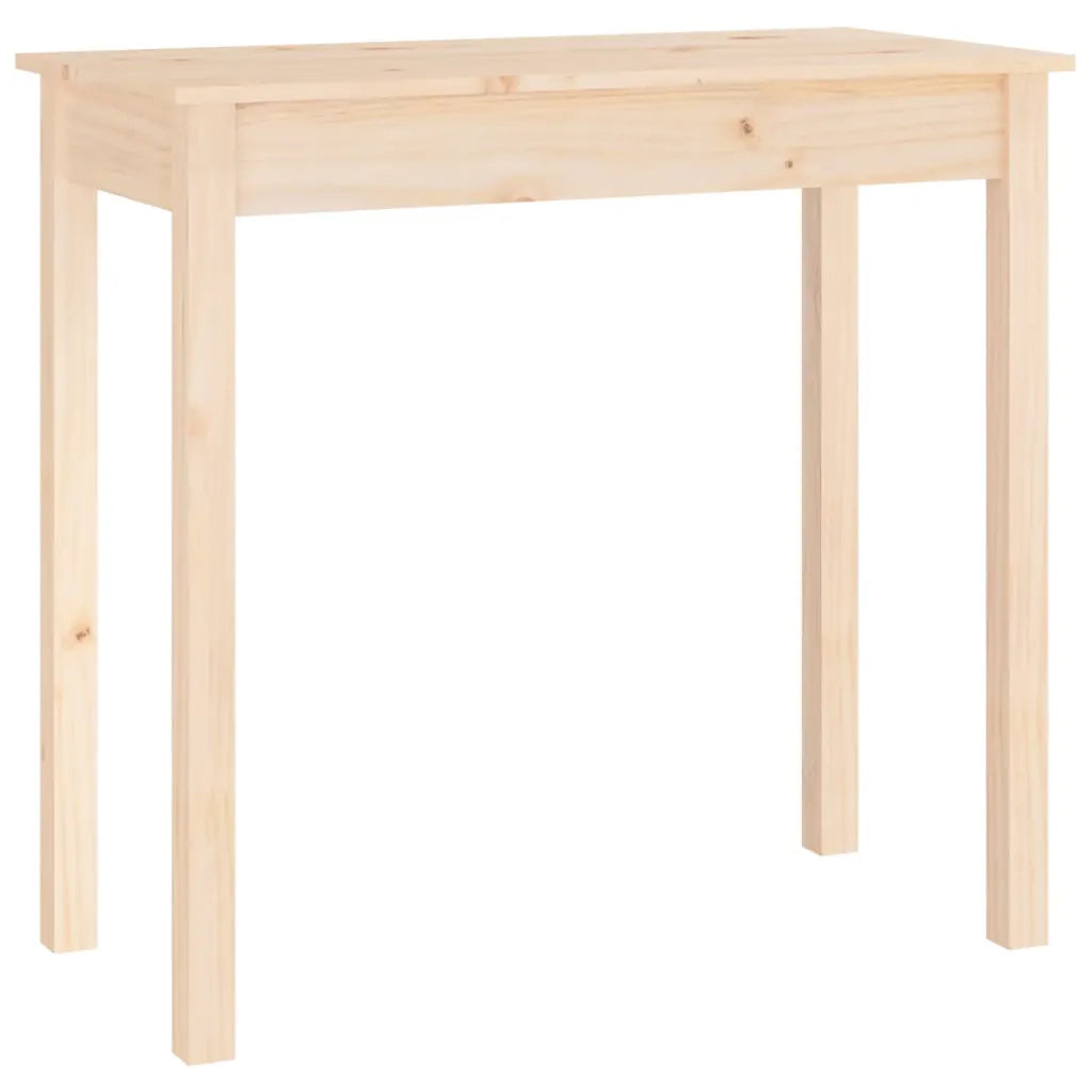 Tavolo Consolle 80x40x75 cm in Legno Massello di Pino cod mxl 64768