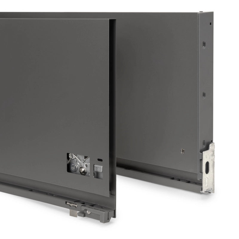Kit di accessori divisori per interno cassetti Vertex-Concept, larghezza 600 mm, Alluminio e Tecnoplastica, Grigio ant..