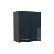 Vicco Pensile da cucina Blu scuro lucido 60 cm