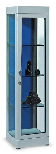 Vetrina Blindata Antiproiettile 18/19R con 3 Ripiani Regolabili Technomax - 1800X700X450Mm