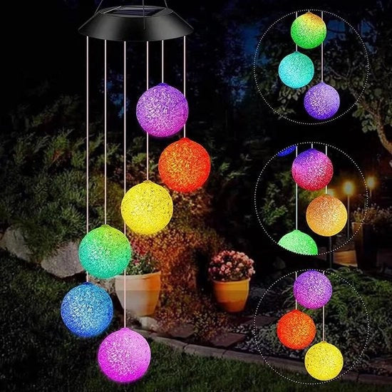Luce a LED alimentata da energia solare per esterni, giardino, da appendere, luce decorativa