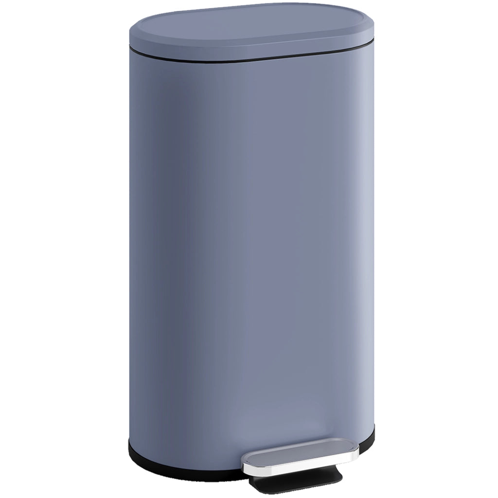 Cestino per rifiuti da cucina 30L ¨C zephmum ¨C 36.5x31x61cm grigio