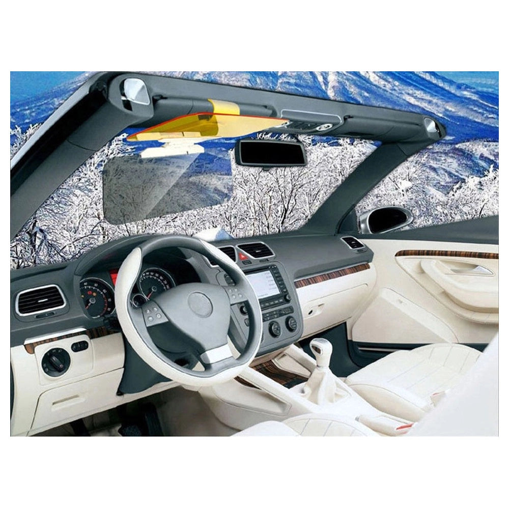 Trade Shop - Parasole Pannello Antiriflesso Antiabbaglianti Auto Camper Giorno E Notte -