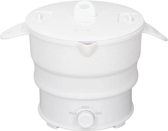 Piastra elettrica pieghevole per viaggi - Silicone di alta qualità alimentare - Utilizzo domestico (stoppa EU 220V)