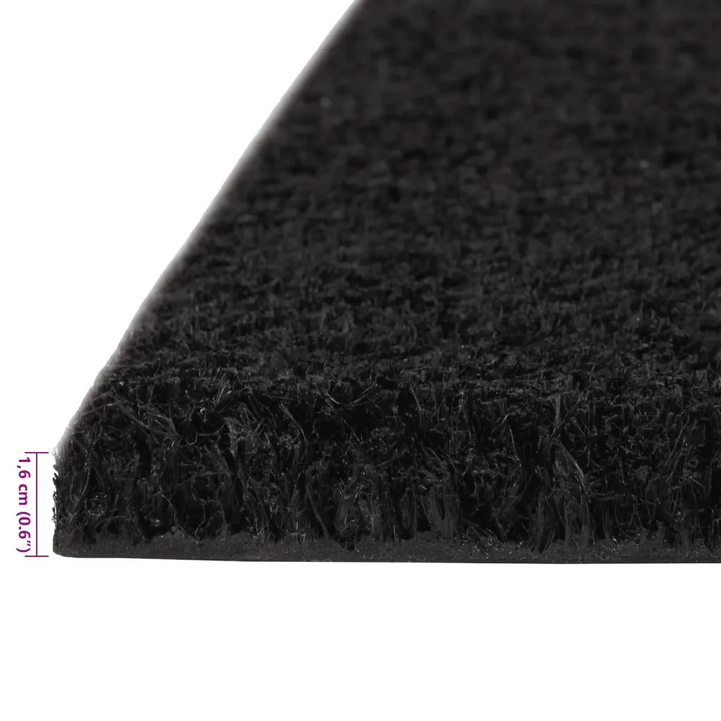 Zerbini 5 pz Neri 40x60 cm in Fibra di Cocco 155572