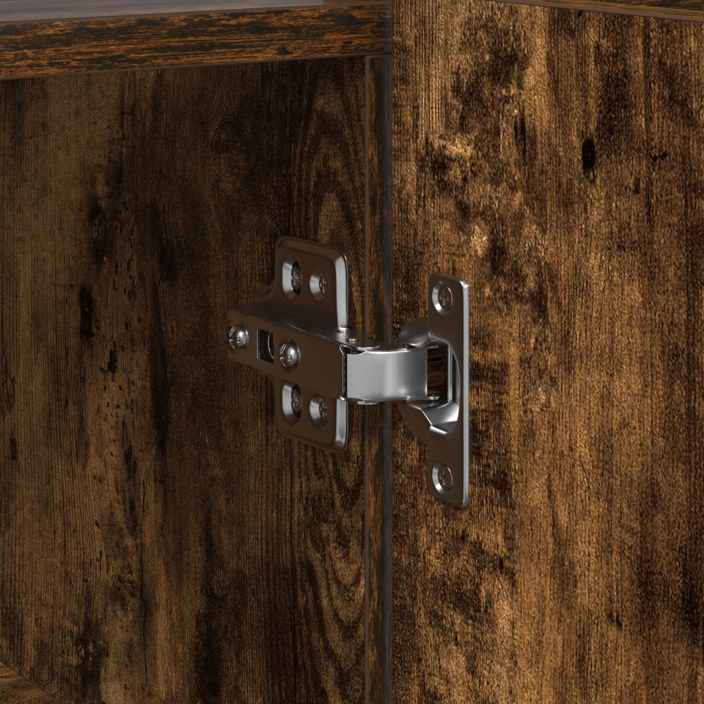 Sideboard Rovere Affumicato Legno Ingegnerizzato 116 x 30 x 75 cm