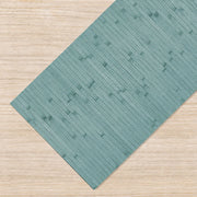 Tappeto Passatoia In Vero Bamboo Tappeto Cucina Ingresso In Legno Antiscivolo Aderente Lavabile E Antimacchia Tagliabile  Acqua - 50x150 cm