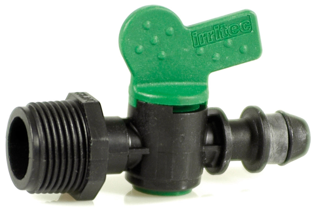RACCORDO PER TUBO IN POLIETILENE VALVOLA FILETTO MASCHIO CON GOMMINO mis. 3/4 50.00 pz