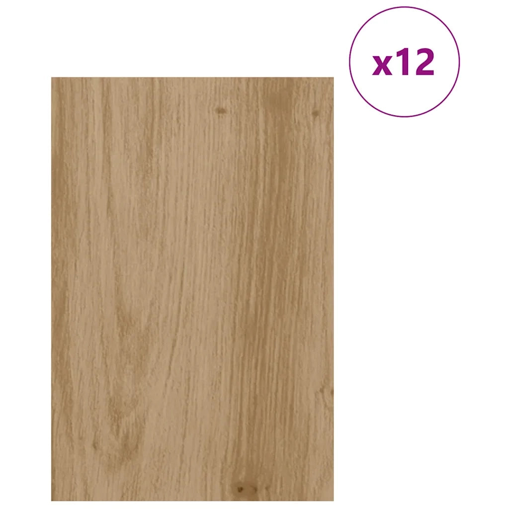 Pannelli decorativi 12 pcs Rovere artigianale 40 x 60 x 0.27 cm 885613