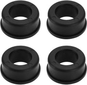Riduttore per 4 pezzi - Diametro esterno 35 mm - Diametro interno 20 mm - Altezza 16 mm - Materiale plastico - Per carrello/ruota