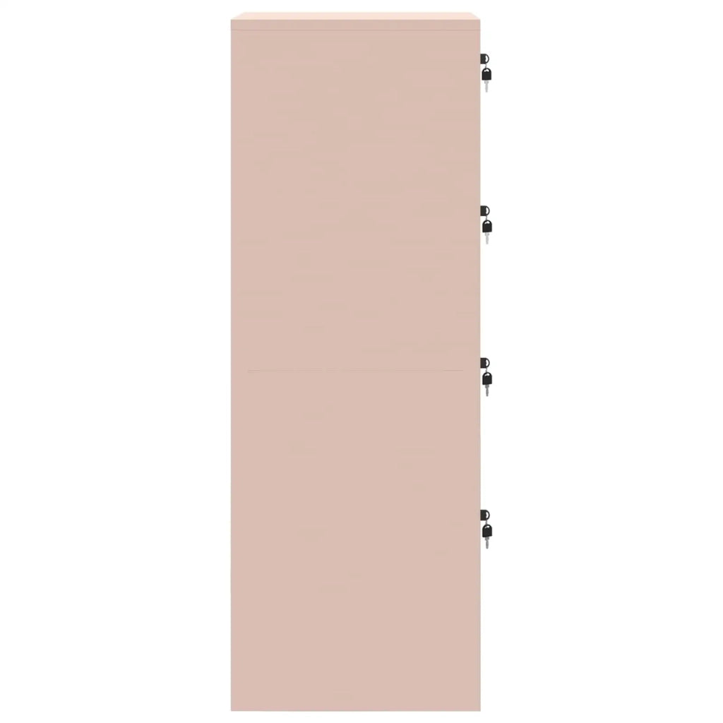 Armadio per File con cassetto 2 pcs Rosa 44 x 50 x 139 cm 3406155
