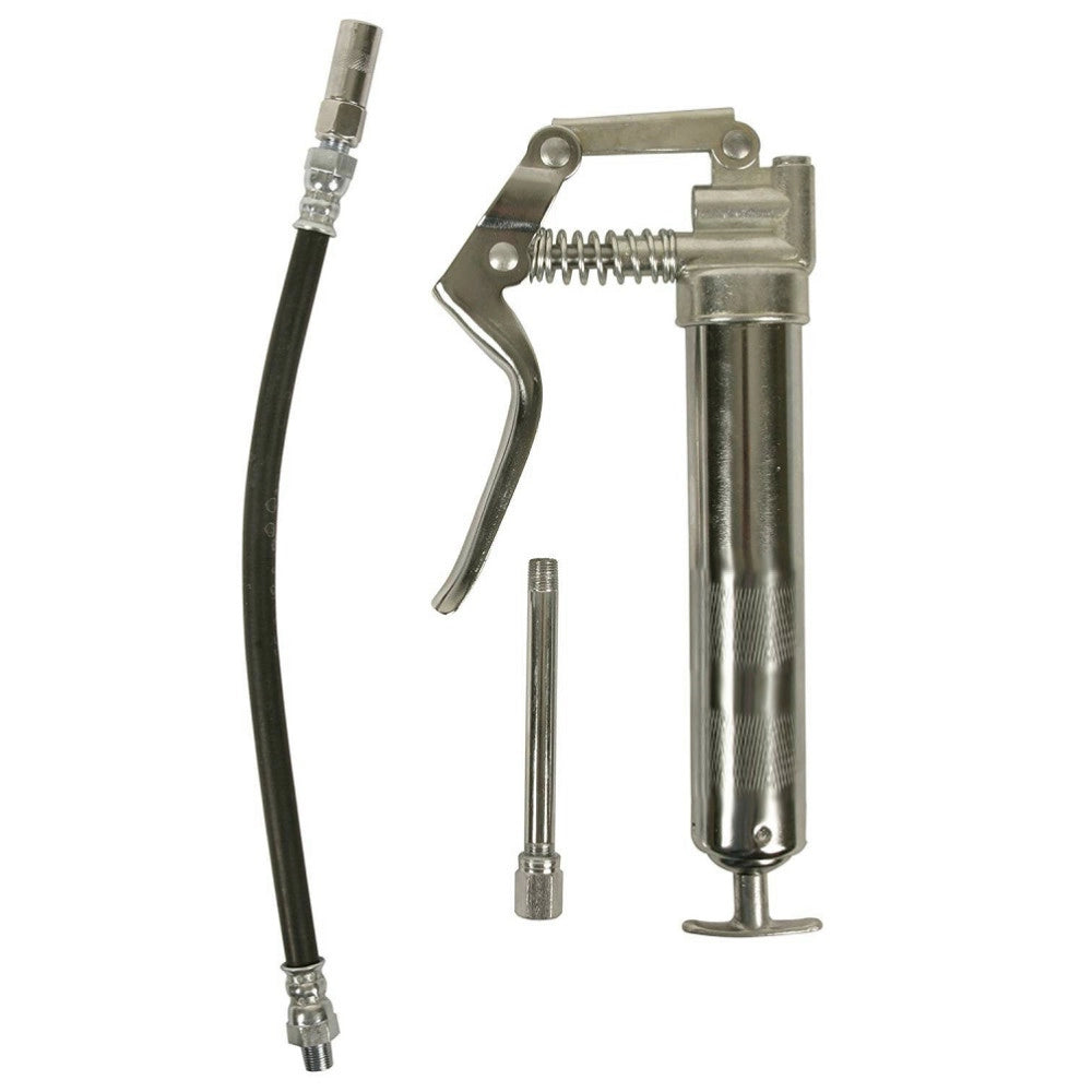 Trade Shop - Pompa Ingrassatore Pistola Per Grasso Aria Manuale 100ml 3000psi Pompa Manuale -