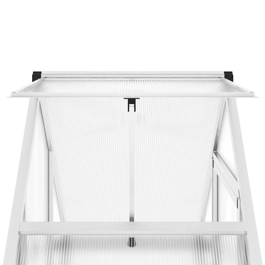 Telaio Serra con Base Argento 169x58x202 cm in Alluminio CFW6487587