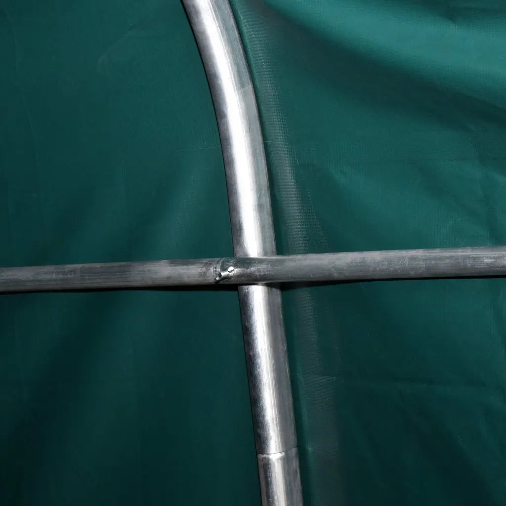 Tendone Bestiame Rimovibile PVC 550 g/mÂ² 3,3x8 m Verde Scuro cod mxl 63365