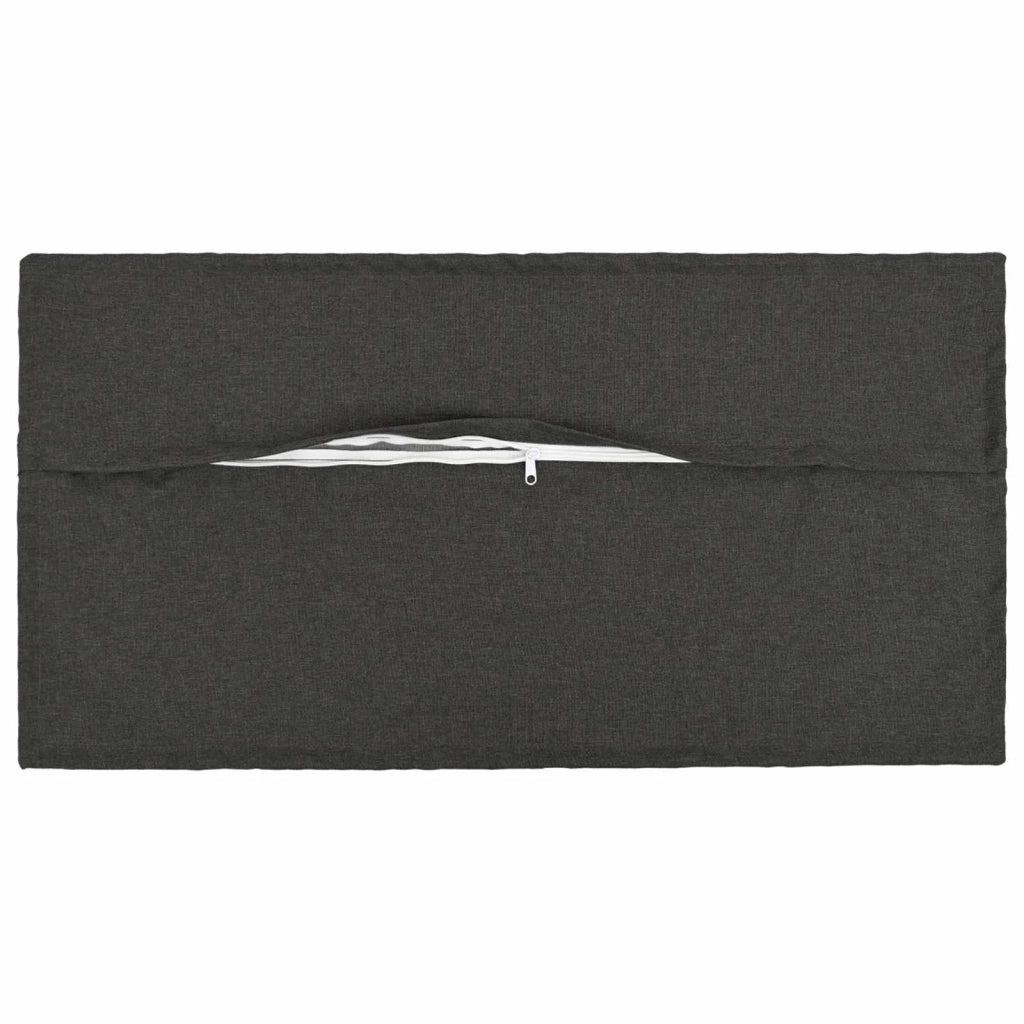 Cuscino con cuscino HOUTEN 12 pz Grigio Scuro Lino 933807