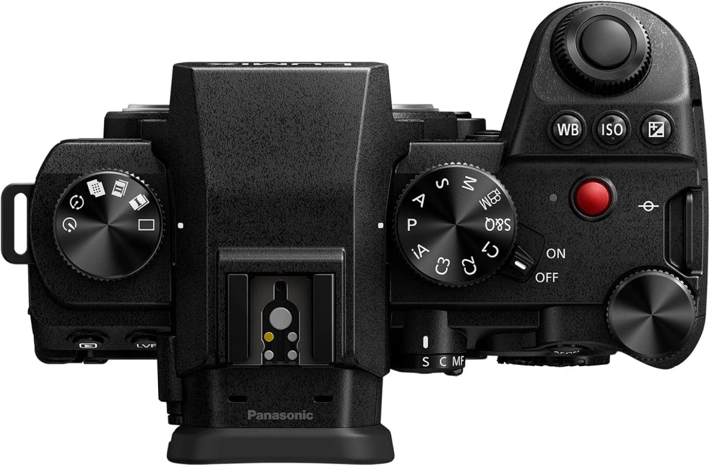 Panasonic Lumix Dc-S5 II Macchina Mirrorless Full Frame Con 20-60 Mm, F3.5-5.6 Lenti, 4K 60P E 6K 30P, Schermo Ribaltabile, Wi-Fi, Is Attivo, Nero