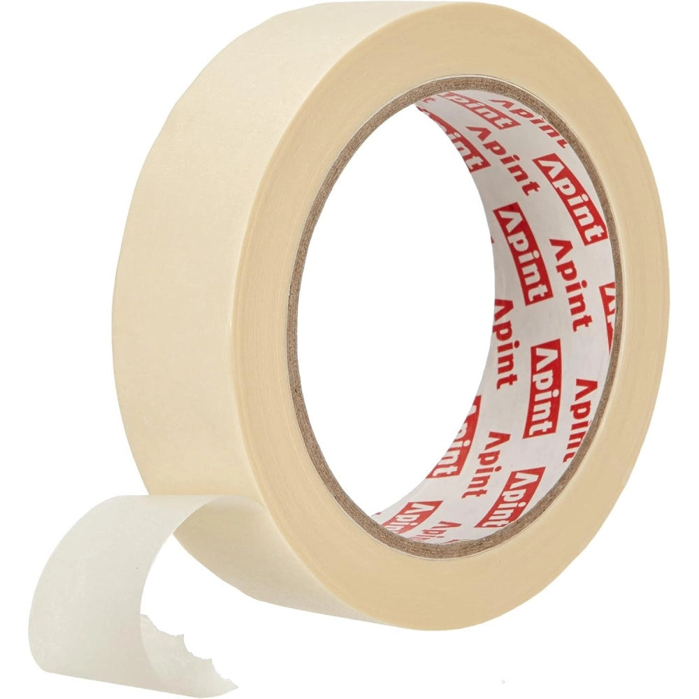 Trade Shop - Nastro Carta Gommata Professionale 12 Rotoli 25x50 Mt Per Mascherature Pittura -