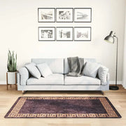 Tappeto Lavabile 80x150 cm Nero e Oro 337928