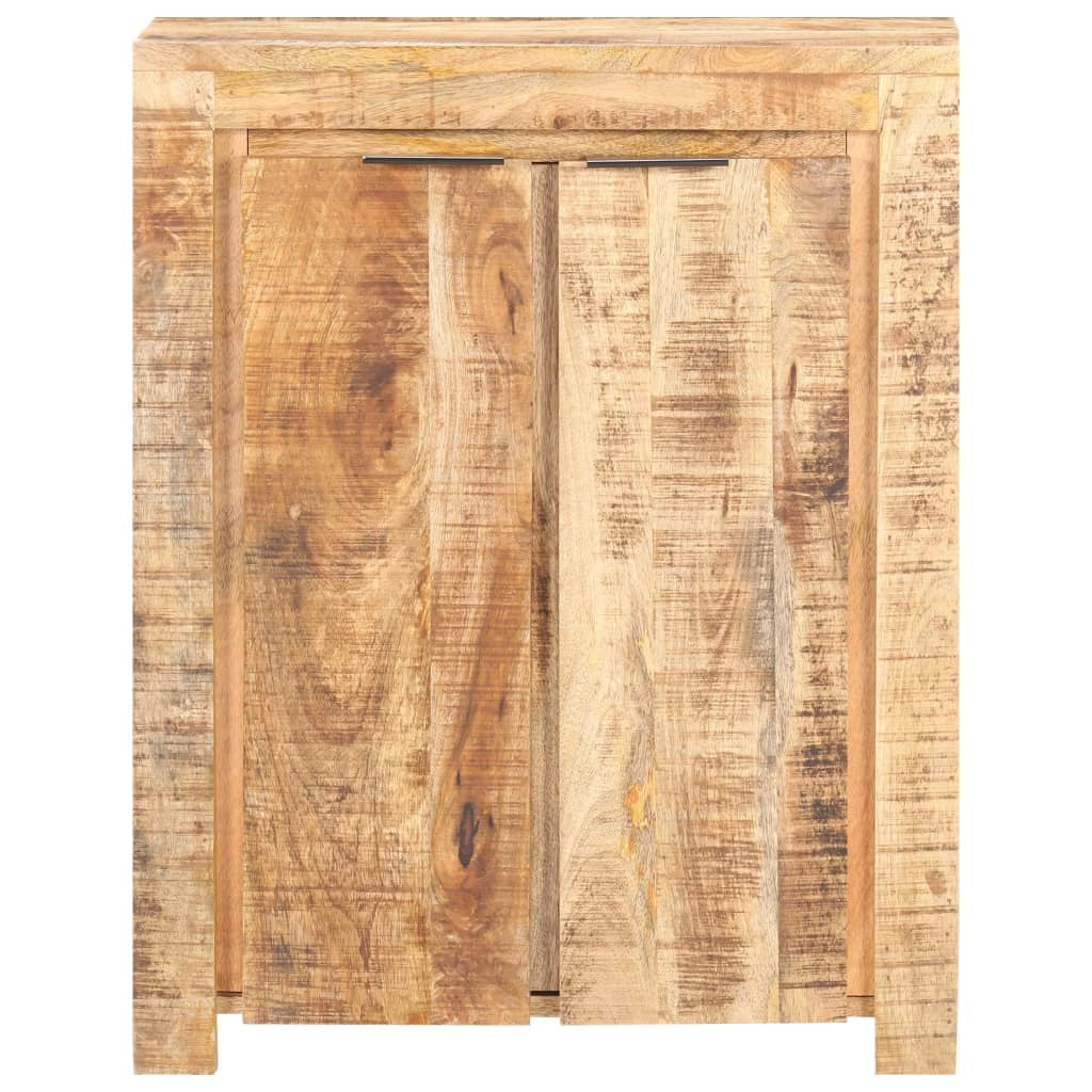 Credenza cassettiera cassettiera mobile contenitore organizer cucina soggiorno soggiorno 59 x 33 x 75 cm legno di mango grezzo marrone 02_0029595