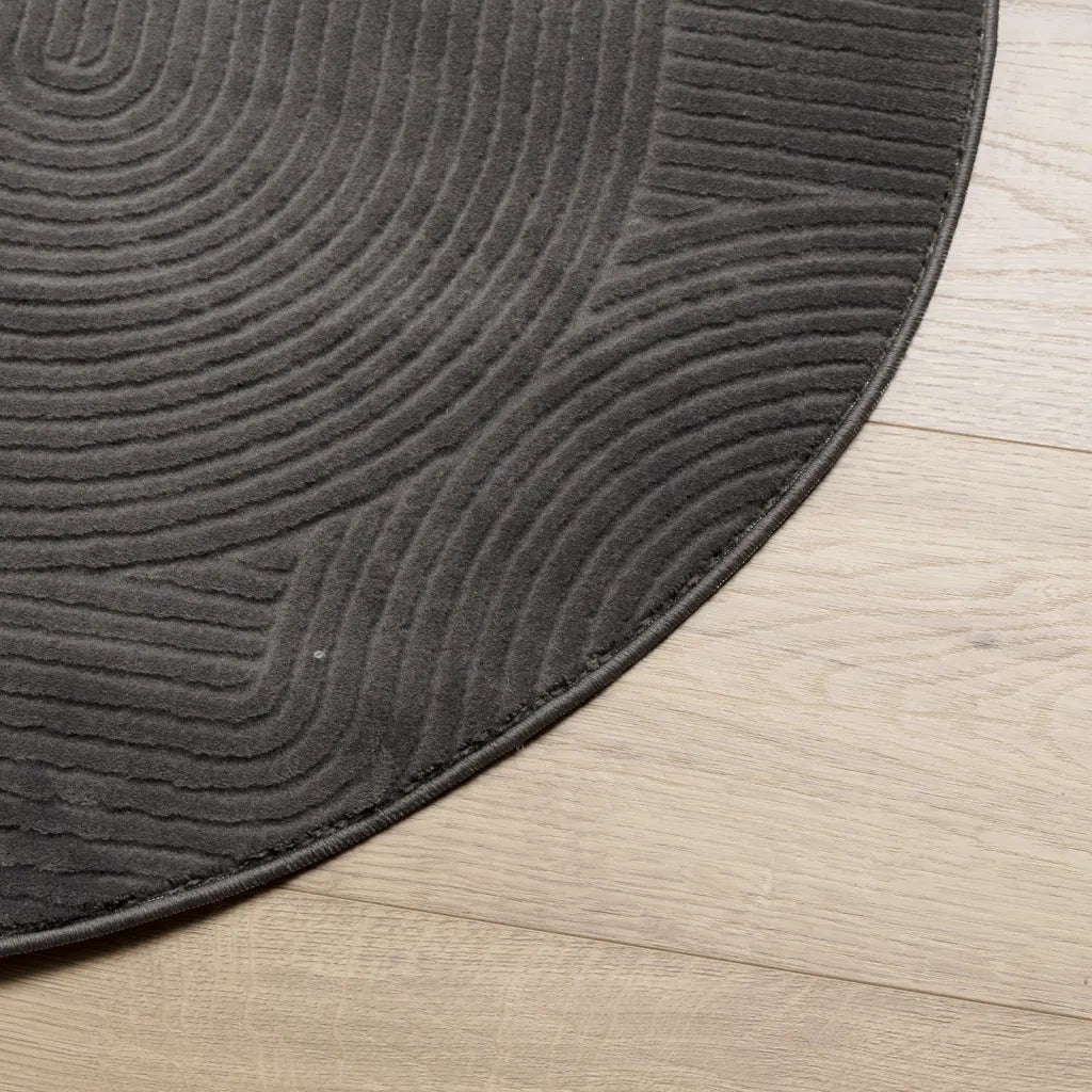 Tappeto IZA a Pelo Corto con Aspetto Scandinavo Ø200 cm 375437
