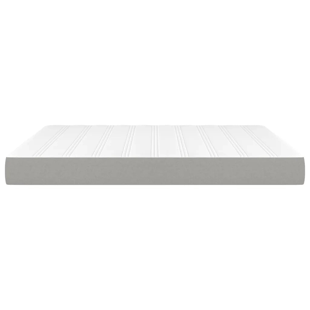 Materasso a Molle Insacchettate Grigio Chiaro 160x200x20 cm cod mxl 50421