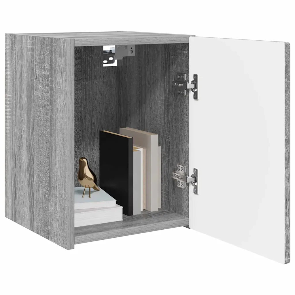 Mobile TV da parete-Mobile TV a Muro-Credenza TV Grigio Sonoma 30 x 31 x 40 cm