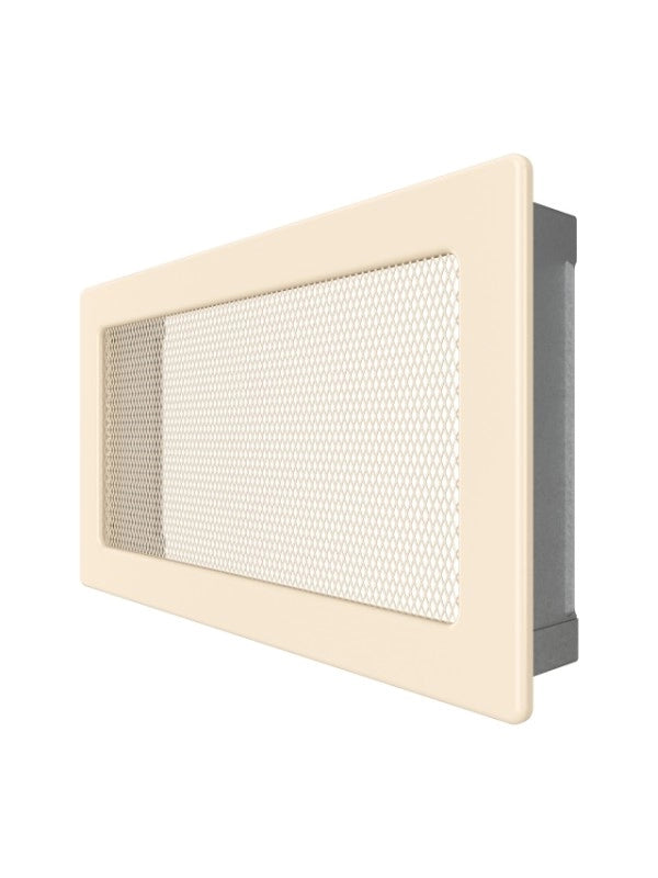 Griglia di ventilazione per camino Crema- Classic 17x30