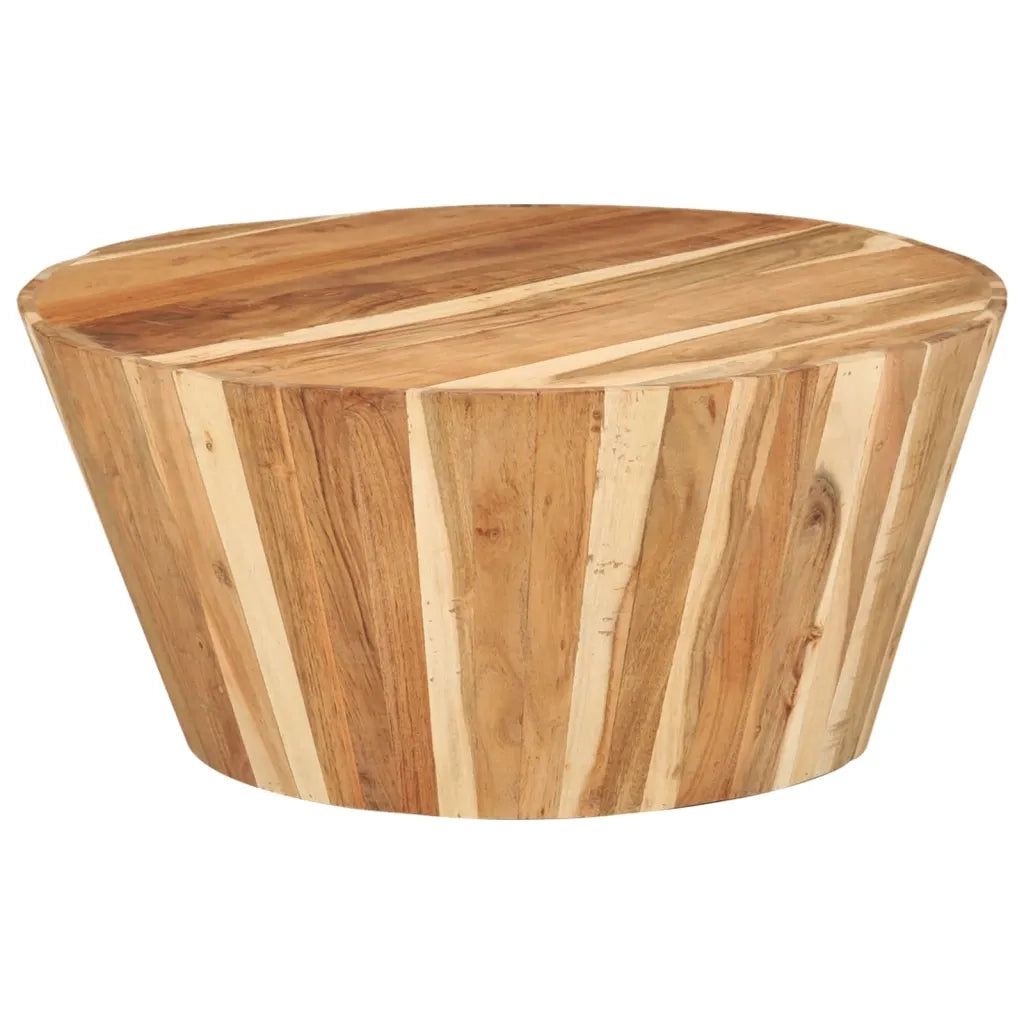 Tavolino da Salotto 65x31 cm in Legno Massello di Acacia cod mxl 63238