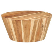 Tavolino da Salotto 65x31 cm in Legno Massello di Acacia cod mxl 63238