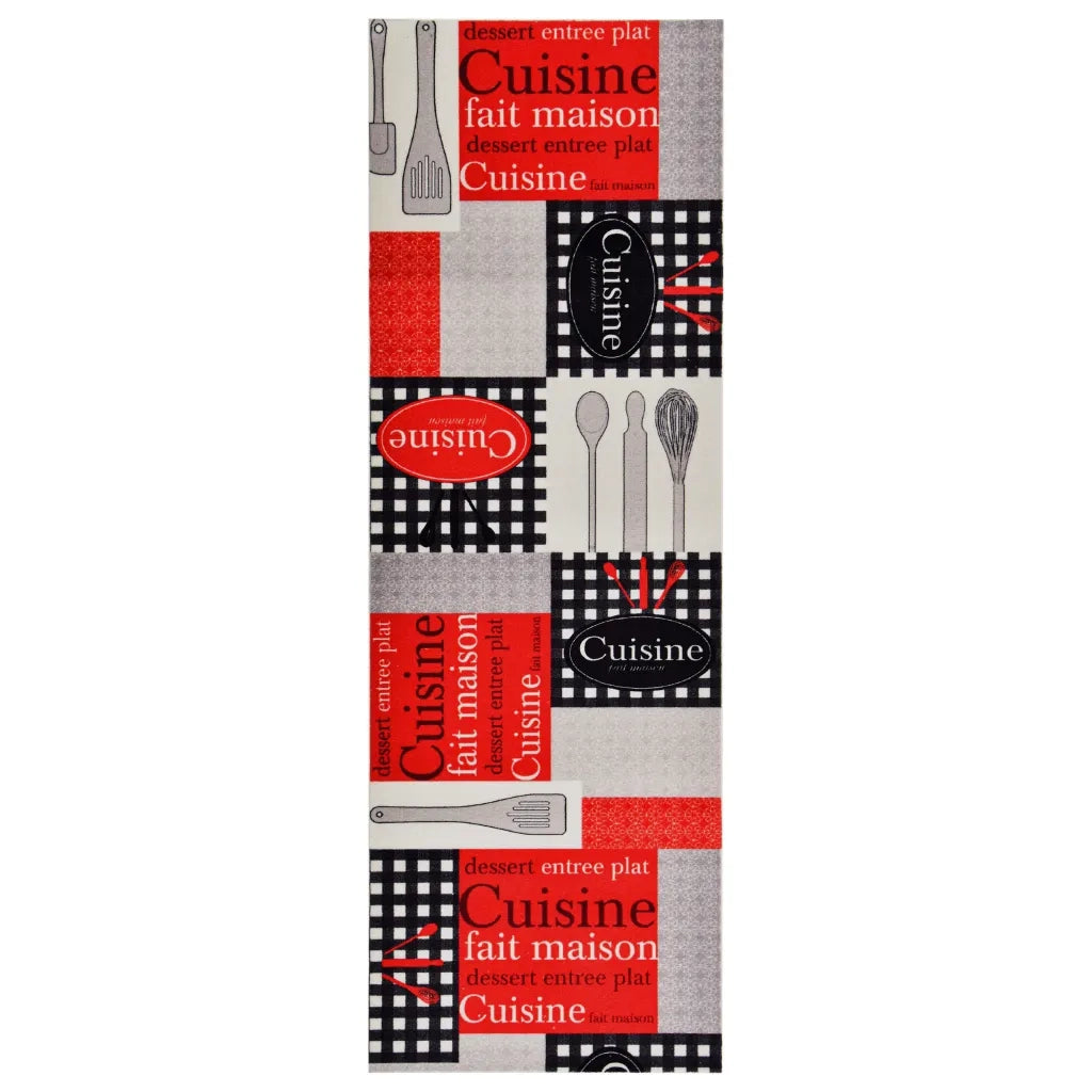 Tappetino da Cucina Lavabile Cuisine 60x300 cm cod mxl 54334