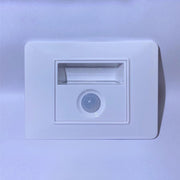 Trade Shop - Segnapasso Led Con Sensore Bianco 1.6w Luce Calda Da Incasso -