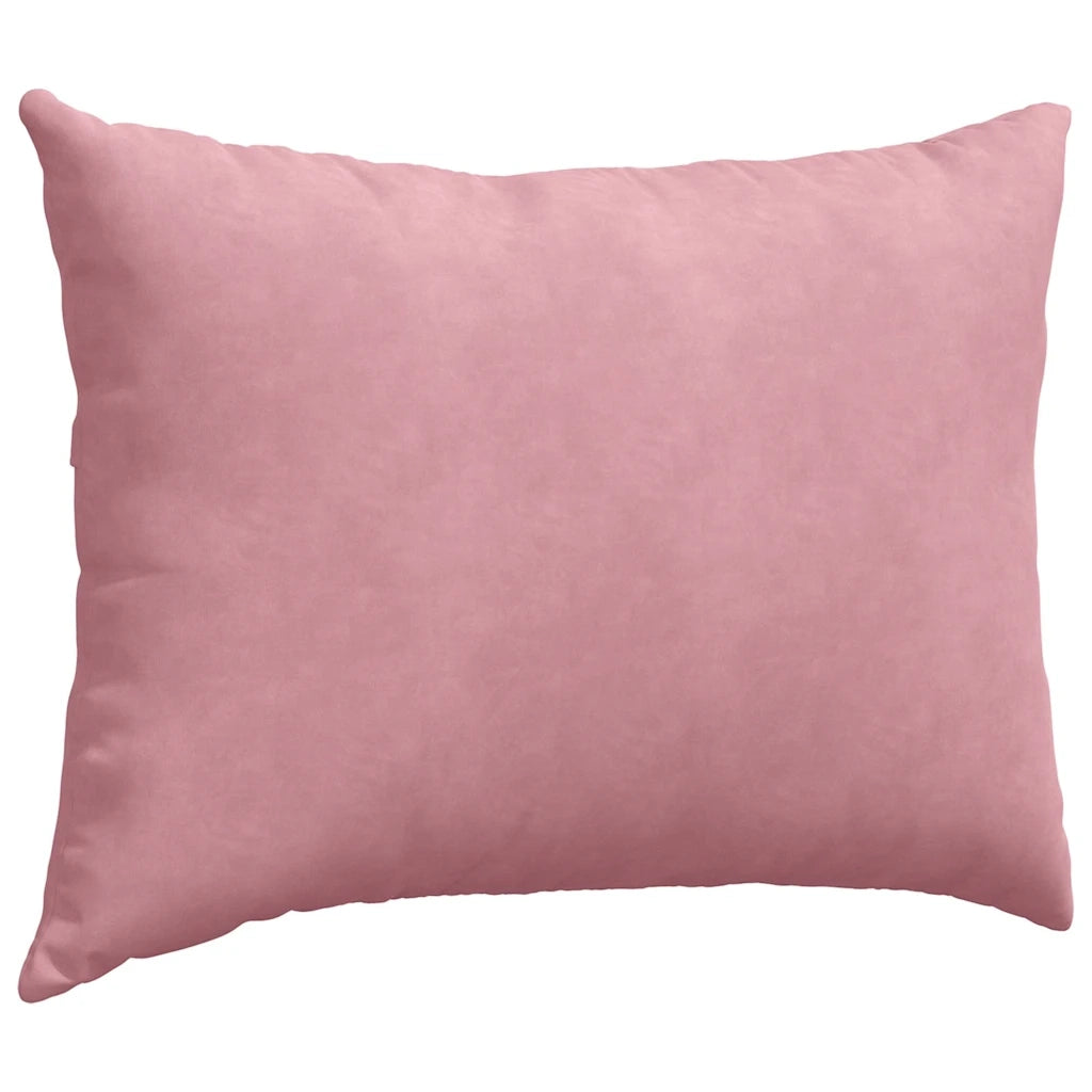 Cuscini da Divano 2 pz-Set di 2 Cuscini per Sofa Rosa 70 x 50 cm Tessuto in Cords
