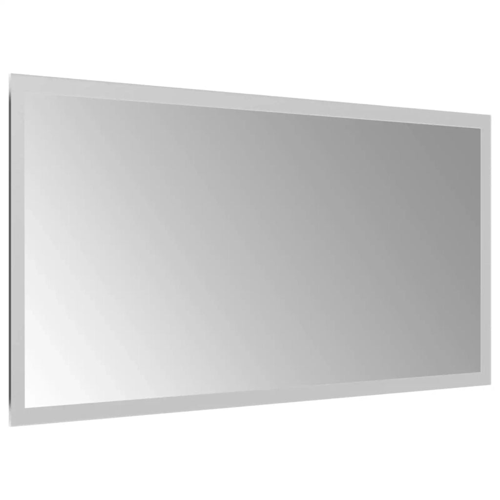 Specchio da bagno LED Trasparente 60 x 30 cm vetro temperato 42045812