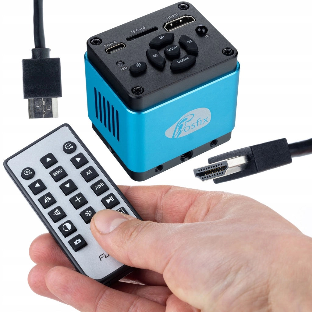 Set Mikroscopio Digitale Earth Pro MCEP-0.5X con Camera Aquarius PRO 8,29mp, Tappetino Silicone, Supporto Display