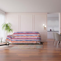 Telo Arredo Copritutto Copridivano in Microfibra Strisce 270x280 cm