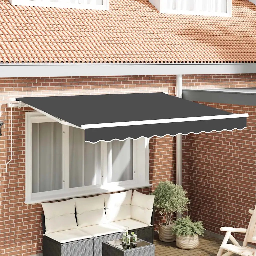 Telo di ricambio per tenda da sole Antracite 3 x 2 m Poliestere 42000415