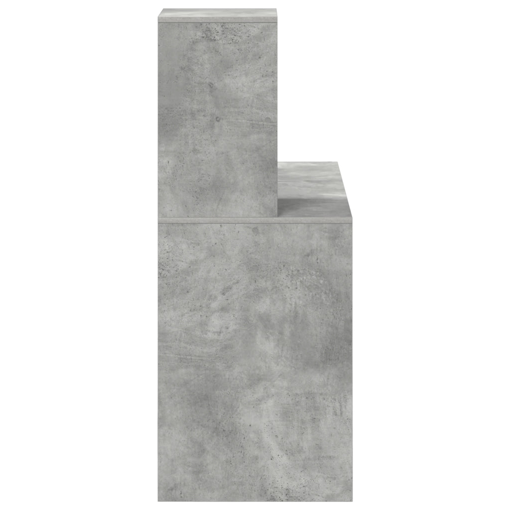 Scrivania Grigia in Cemento Grigio cemento