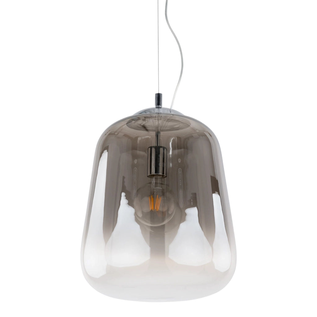 Lampada a sospensione Italux Lanila MD-1712-4 fumé Ø33
