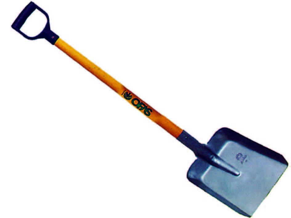 PALA PER CARBONE CON MANICO A D  cm.23,5x30h.