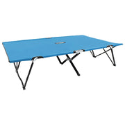 Sdraio sdraio prendisole lettino da giardino terrazza pieghevole mobili da esterno 2 posti blu acciaio 02_0012787