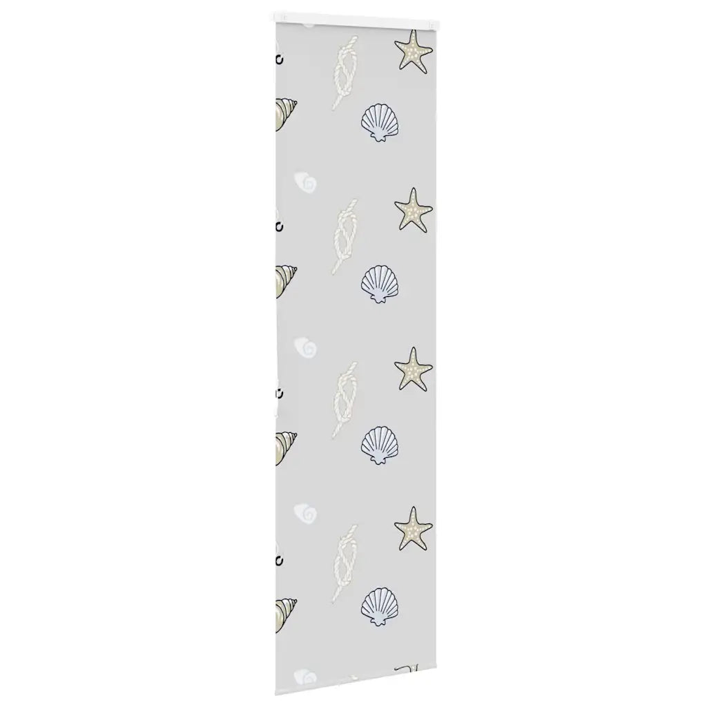 Tenda a Rullo Doccia con Cassonetto 70x240 cm Larghezza Tessuto