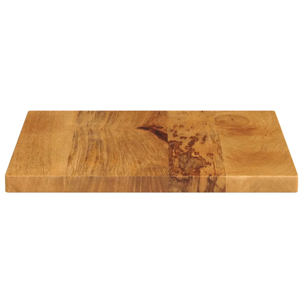 Piano per Tavolo 60x60x3,8 cm Quadrato Legno Massello di Mango 371661