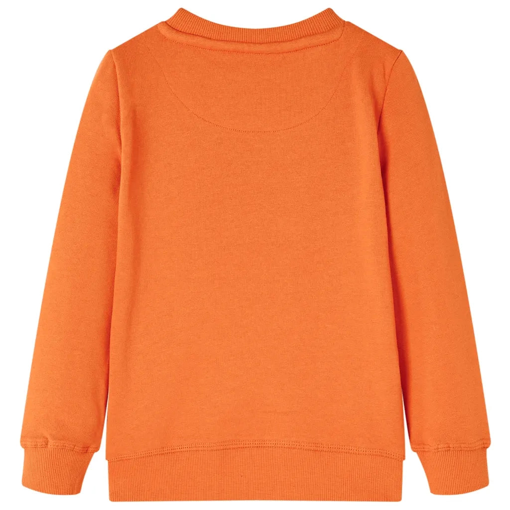 Felpa da Bambino Arancione Scuro 92cod mxl 84968
