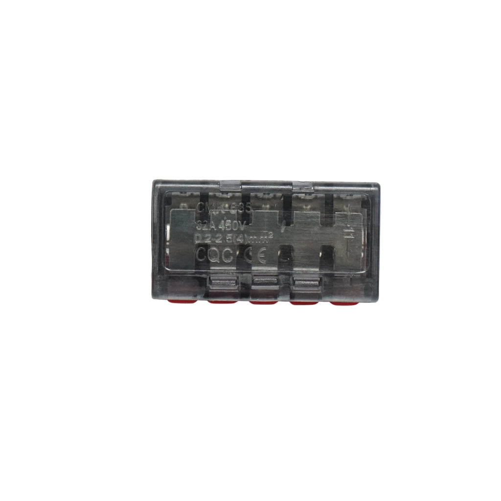 Connettore rapido per cavo 32A 450V, 5 poli 0,2-4mm Leader